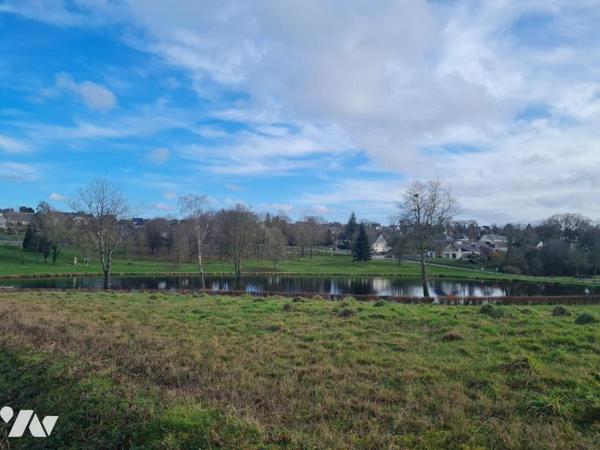 À Vendre à Pleugriffet Terrain à bâtir situé à pied du bourg