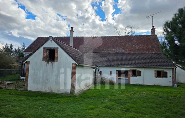 Longère avec dépendances sur 1,5 hectare   Châtres-sur-Cher (Sud Sologne)