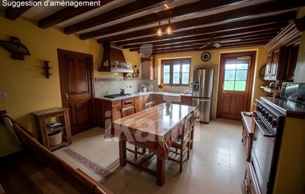 Longère avec dépendances sur 1,5 hectare   Châtres-sur-Cher (Sud Sologne)