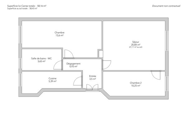 Appartement Paris 17e - TERNES