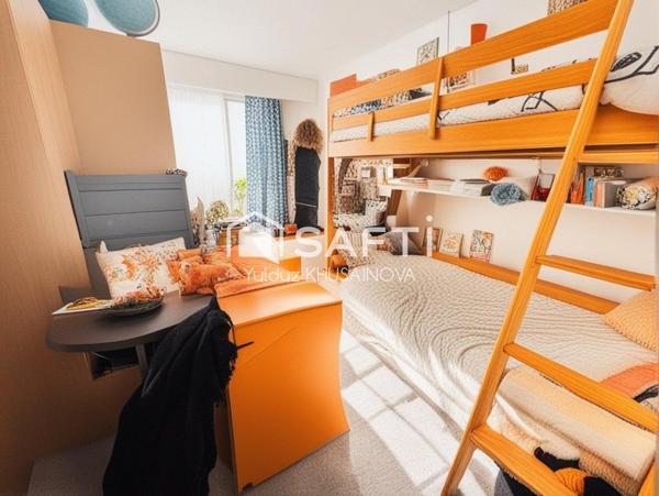 T2 DERNIER ETAGE AVEC 2 TERRASSES (EXTERIEUR EXCEPTIONNEL) VUE MER & NOTRE DAME DE LA GARDE