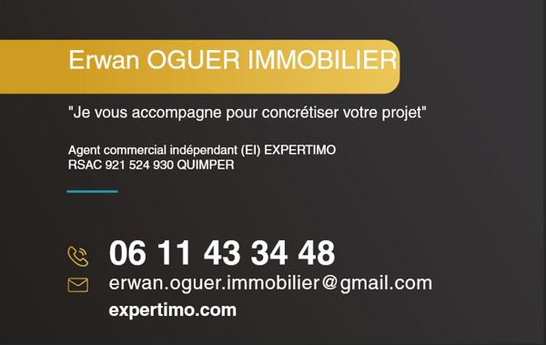 Quimper (29000) Kerfeunteun beau T3 avec balcon