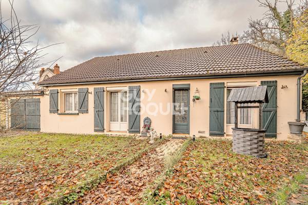 Plain-pied lumineux et fonctionnel avec vaste cave en carrière