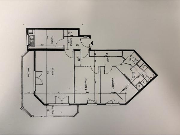 ISSY LES MOULINEAUX - QUARTIER RODIN/ÉPINETTES - vente d'un appartement 3 pièces avec balcon