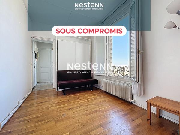 ISSY LES MOULINEAUX - RUE LASSERRE - Vente d'un studio de 19,34 m² au dernier étage