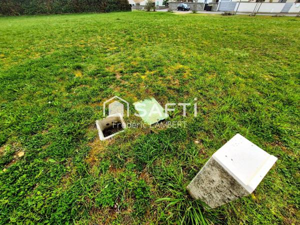 Terrain viabilisé 924 m² – Libre constructeur