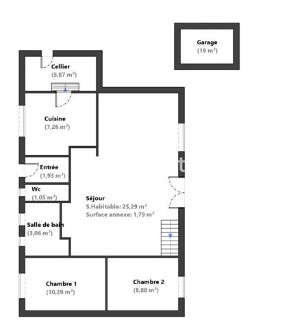 Maison 5 pièces - 104 m²