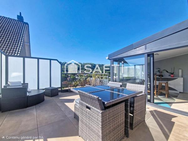 Appartement rénové 124m² – Terrasse – Véranda – 3 chambres