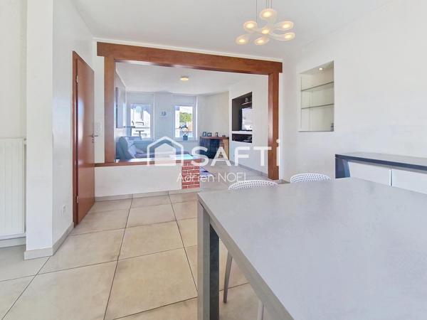 Appartement rénové 124m² – Terrasse – Véranda – 3 chambres
