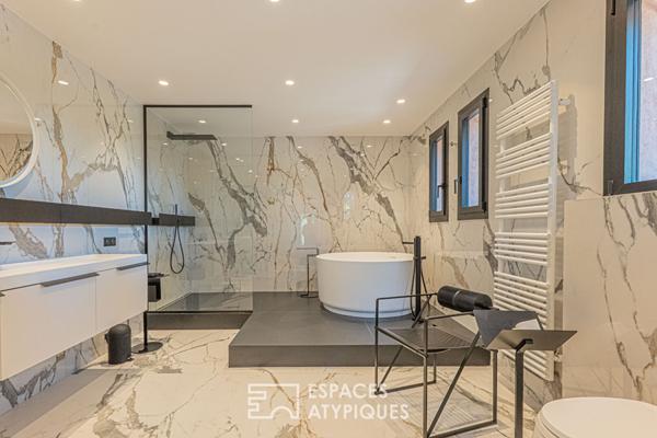 PROPRIÉTÉ D’EXCEPTION AVEC VUE MER une oasis de Luxe sur les Hauteurs de Nice