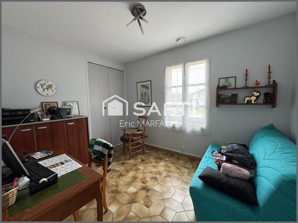 Proche commerce, jardin, sous-sol, zéro travaux