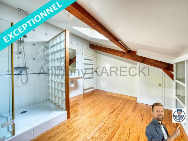 Maison lumineuse avec rénovation de qualité comprenant 4 chambres + 1 bureau