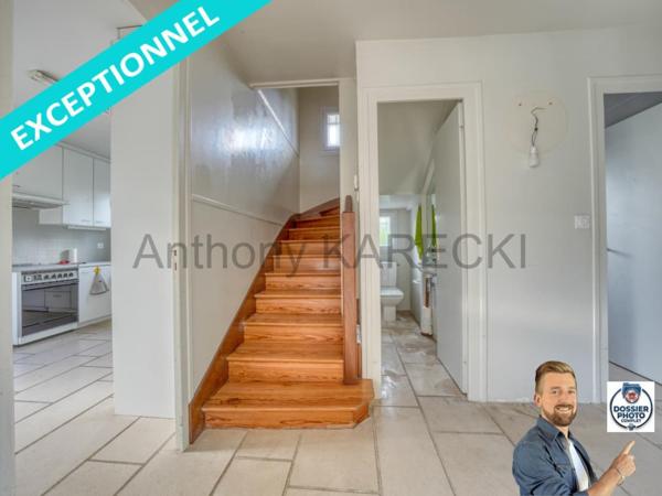 Maison lumineuse avec rénovation de qualité comprenant 4 chambres + 1 bureau