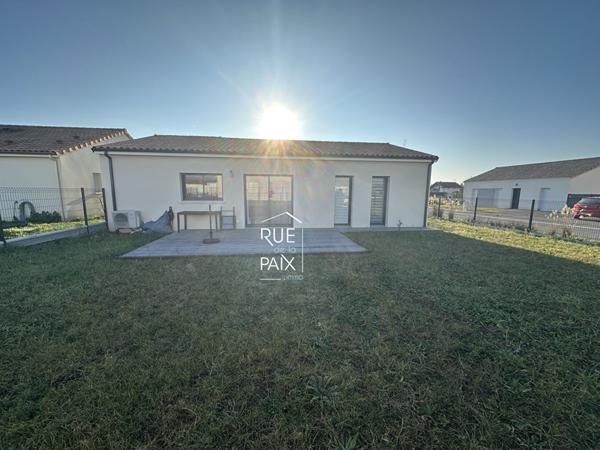 86530 NAINTRE NAINTRE : maison de plain pied 3 chambres 79.89 m2