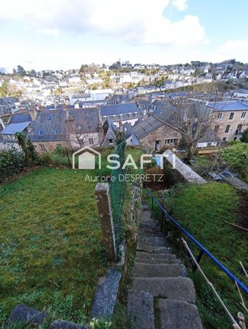Adorable Maison des Années 30 avec Vue Imprenable sur Morlaix et son Viaduc.