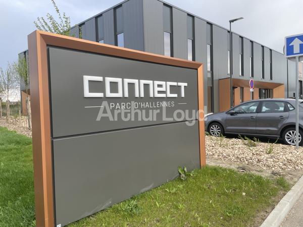 Bureaux neufs à louer à Hallennes-lez-Haubourdin avec parking privatif