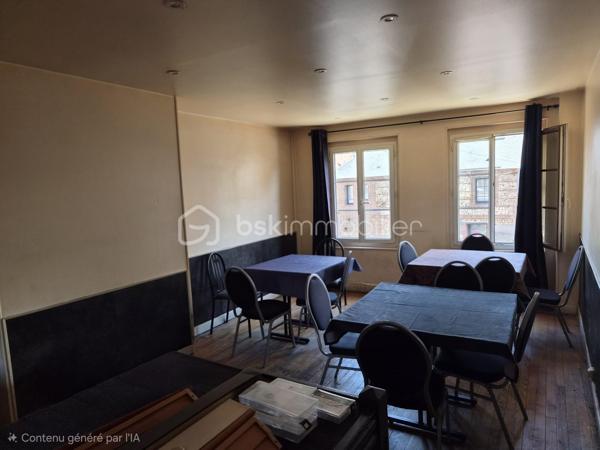 Idéalement situé au cœur d'une ville dynamique, cet immeuble de 107 m² offre un potentiel exceptionnel pour investisseur, commerçant ou projet résidentiel. Actuellement exploité en bar (libéré de toute activité lors de la vente), le bien bénéficie d'un agencement fonctionnel réparti sur trois salles.
​Atouts du bien :
​Superficie : 107 m² exploitables avec une excellente distribution.
​Modularité totale : conversion facile en commerce, bureaux, logement individuel ou plusieurs appartements (sous réserve des autorisations d'urbanisme déjà des logements avant modification en commerce).
​Emplacement : secteur attractif et dynamique, garantissant un flux constant et une valorisation pérenne.
​Que vous souhaitiez y développer un nouveau concept commercial ou repenser l'espace en habitation moderne, les volumes permettent de concrétiser tous types de projets.
A DECOUVRIR