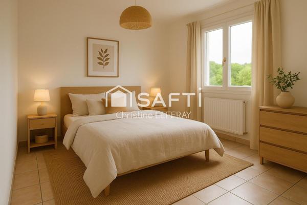 Au calme, Pavillon 5 chambres avec jardin.