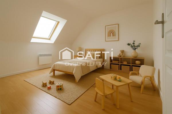 Au calme, Pavillon 5 chambres avec jardin.