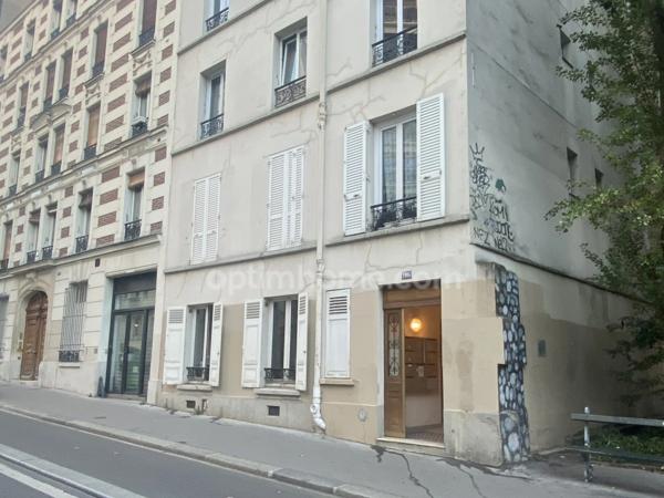 PARIS 20ème – Belleville : 2 pièces de 22 m² à rénover – Fort potentiel !