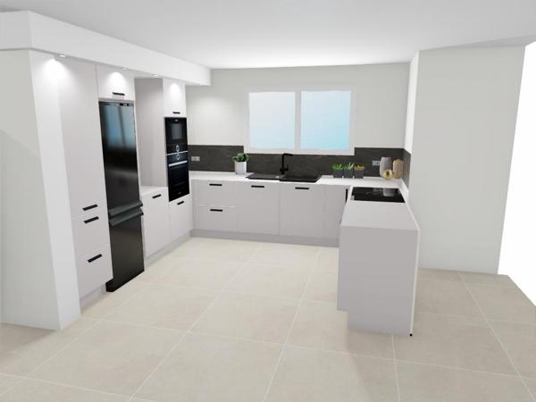 EXCLUSIVITÉ - GUIDEL, MAISON CONTEMPORAINE NEUVE À 400 M DU BOURG , Guidel