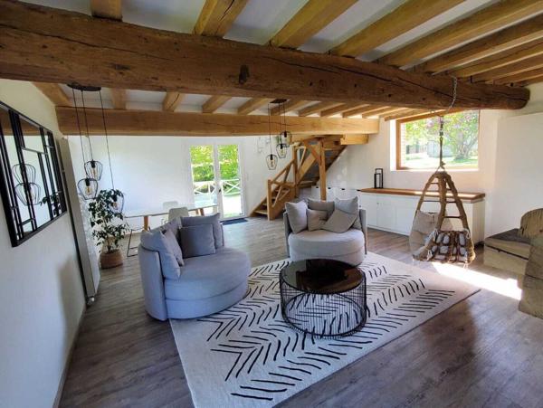 Maison restaurée 3 chambres à 10 kms de Verneuil d'Avre et d'Iton