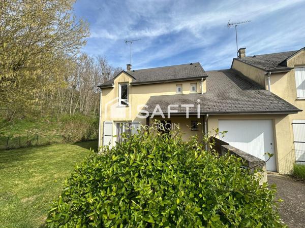 Pavillon 109 m², 5 pièces, 4 chambres, garage et terrain