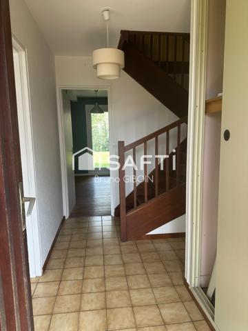 Pavillon 109 m², 5 pièces, 4 chambres, garage et terrain