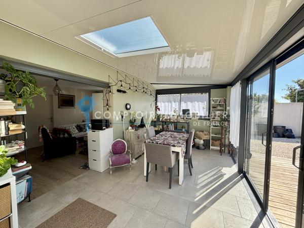 Maison
                                                                                                                                                                                                                                                                                                                        6 pièce(s)                                                                                                                                                                                                          3 chambre(s)                                                                                                                                                                                                          110  m²