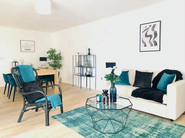 T2 avec terrasse 19 m² (RARE) – 45 m² – Calme – VILLEPINTE Proche commodités