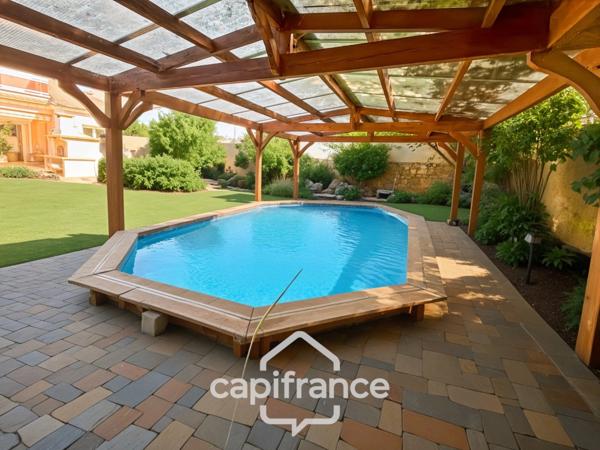 LE PERREUX SUR MARNE (94) LE PERREUX-SUR-MARNE – MAISON FAMILIALE DE 262,50 M² EN PARFAIT ETAT– 4 SUITES – JARDIN AVEC PISCINE HORS SOL – GARAGE DOUBLE