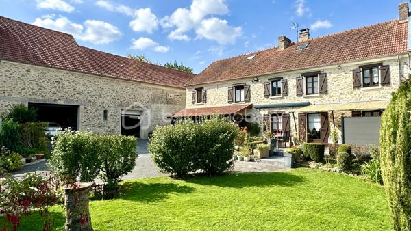 Découvrez cette magnifique propriété rénovée, de type "corps de ferme", située sur le  village calme de REBAIS à seulement 15 minutes de Coulommiers et de sa gare pour un accès rapide à Paris en 40 minutes. Parfaitement intégrée dans un environnement paisible, cette maison offre un cadre de vie exceptionnel.

Caractéristiques principales : Surface utile de 390 m² et habitable de 335 m². Terrain de 2600 m² sans vis-à-vis. Dépendances et garages  de 250 m² avec étages aménageables. Terrasses : 100 m² offrant de superbes vues dégagées. Double accès & Division foncière possible
- Rez-de-chaussée : Vaste entrée avec un salon-séjour lumineux de plus de 60 m², une cuisine séparée et entièrement équipée, une salle à manger de 17 m², un espace bureau de 9 m², salle d'eau avec WC, une autre salle de bains ainsi qu’une pièce de 25 m² aménageable en studio indépendant. L'arrière-cuisine et buanderie complètent ce niveau.

- Étage : Trois chambres (9 à 14 m²) et une suite parentale spacieuse de 41 m² comprenant une chambre climatisée, une salle de bain avec baignoire et douche, un WC, un dressing, et un espace bureau. L'étage abrite également un espace spa avec piscine à contre-courant, salle d'eau, WC, et une mezzanine dédiée aux loisirs. Le tout donnant sur une terrasse surélevée avec vue panoramique sur la vallée.

- Deuxième étage : Une salle de sport de 41 m² au sol, ainsi qu’un espace aménageable de 55 m².

- Extérieur : Profitez de l’immense terrain de 2600 m² sans vis-à-vis, agrémenté de terrasses et joliment arboré. Plusieurs dépendances et garages vous offrent de vastes espaces de rangement ou la possibilité d’aménager des studios ou ateliers.

> Équipements modernes : Chauffage au gaz de ville et pompe à chaleur pour un confort optimal (excellente performance énergétique). Portail et portes de garage motorisés, volets roulants électriques.
> Localisation idéale : Écoles et commerces à proximité, cette propriété est parfaite pour une vie familiale paisible à seulement 15 minutes de la gare reliant Paris.

Ne manquez pas cette opportunité unique d’acquérir une maison de caractère, alliant charme de l’ancien et confort moderne. 
Contactez-nous pour plus d'informations et organiser une visite.