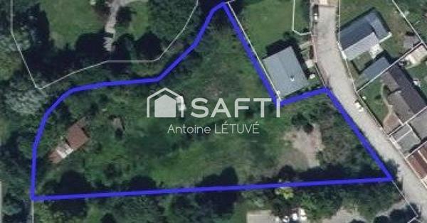 Terrain constructible 4000 m2