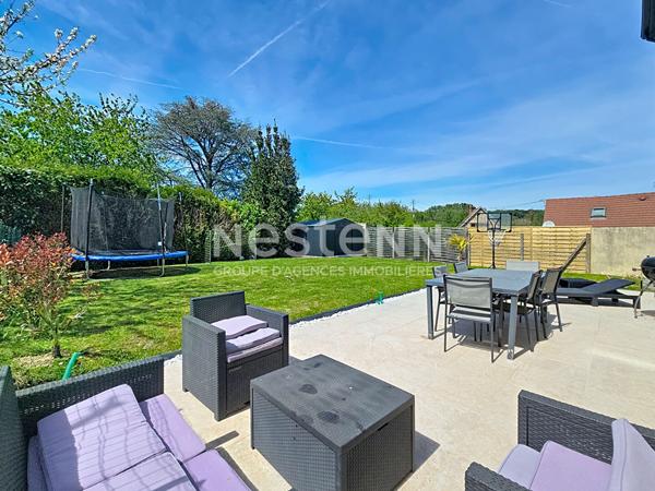 Maison récente à vendre proche Dreux : maison moderne, confort thermique, 5 chambres, aucun travaux à prévoir, garage