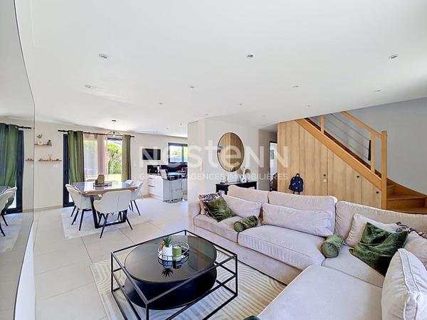 Maison récente à vendre proche Dreux : maison moderne, confort thermique, 5 chambres, aucun travaux à prévoir, garage