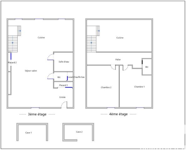 Appartement à vendre 3 pièces 98,75 m² Blois