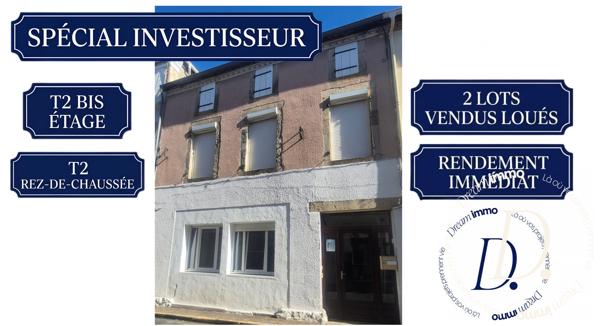Spécial Investisseur — Ensemble de 2 appartements lumineux (T2 & T2 bis) vendus loués