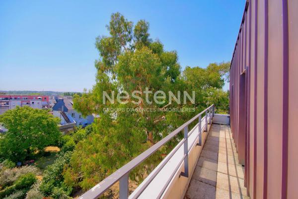 APPARTEMENT DERNIER ETAGE AVEC BALCON ET TERRASSE 3 CHAMBRES QUARTIER ROBIEN AVEC GARAGE