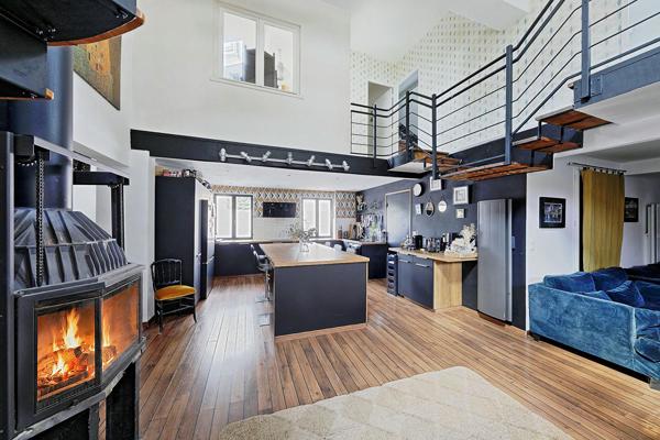 Maison esprit loft avec patio confidentiel au coeur de ville