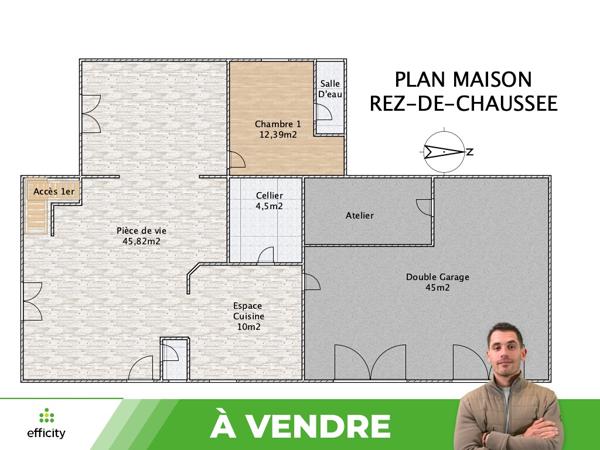 Maison
         6 pièces
        - 145 m² 262 000 € *