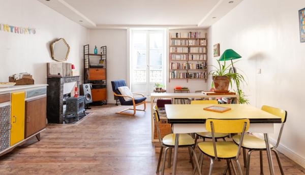 NANTES SAINT-CLEMENT A VENDRE CHARMANT ET SPACIEUX TYPE 3 DE CARACTERE