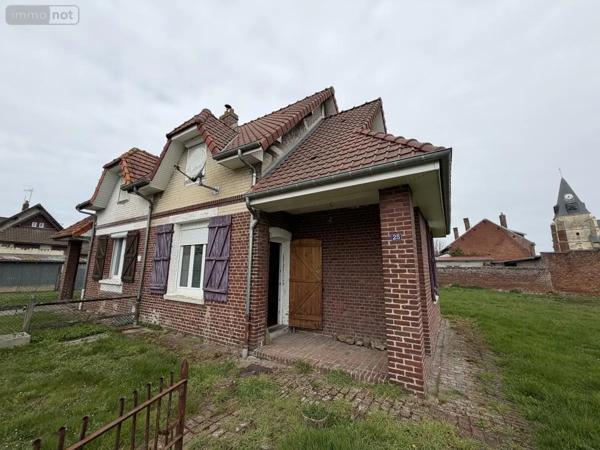 Achat - Maison Ribemont-sur-Ancre 80800 3 pièces 62 m 2 551 m 2