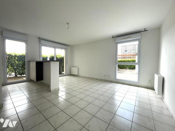 A VENDRE - SAINT-HERBLAIN - La Solvardiere - En RDC - Au calme - Appartement T2 d'env 44.98m² .