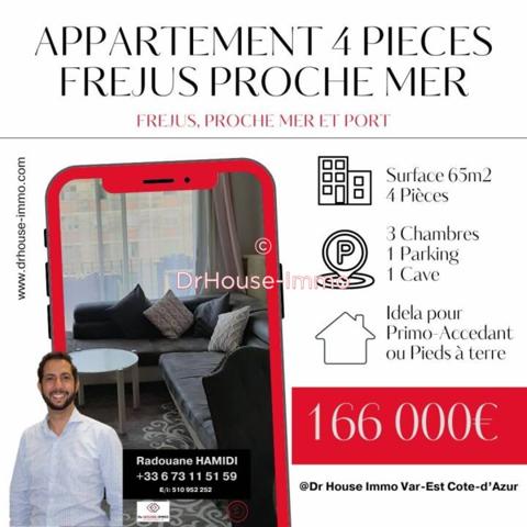 Appartement à vendre 4 pièces de 65 m²