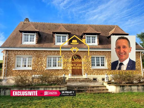 BONNÉTABLE - DEMEURE DE PRESTIGE 300 M² - 5 CHAMBRES / 5 SALLES DE BAINS - TERRAIN 2 200 M2 - PROCHE LE MANS