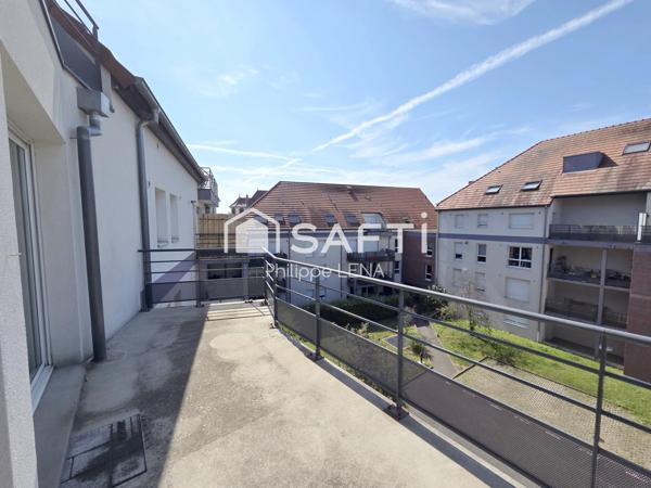 COLMAR CENTRE, lumineux, 3 ch., prêt-à-vivre !