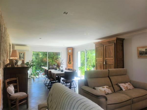 Belle Maison de plain pied avec 3 chambres et jardin arboré - à vendre - 6 pièces - ALLEZ ET CAZENEUVE (47)