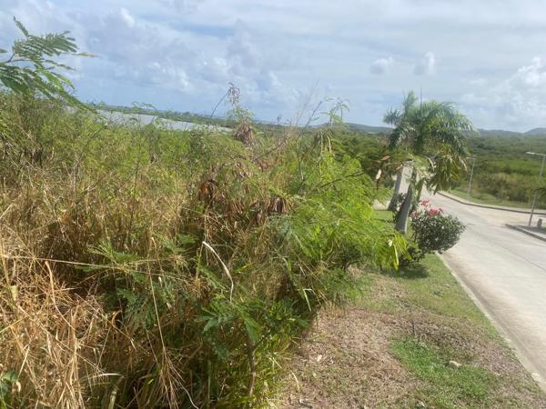 Terrain a vendre de 1641 m2 à la Baie Orientale