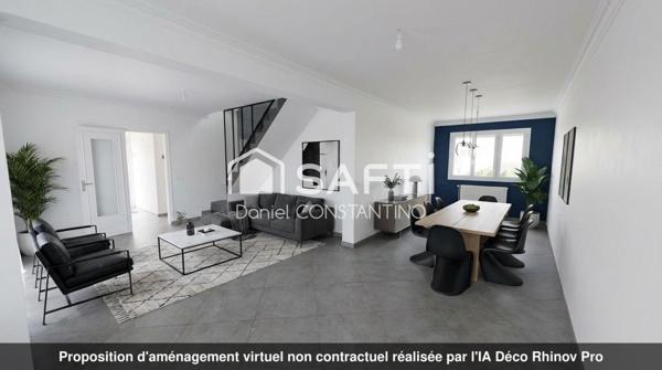 Maison Individuelle sur 480 m² et Sous Sol Total