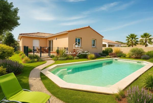 Villa Type 5  111m² avec dependance